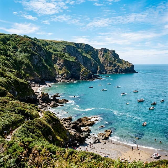 Lee Bay, North Devon